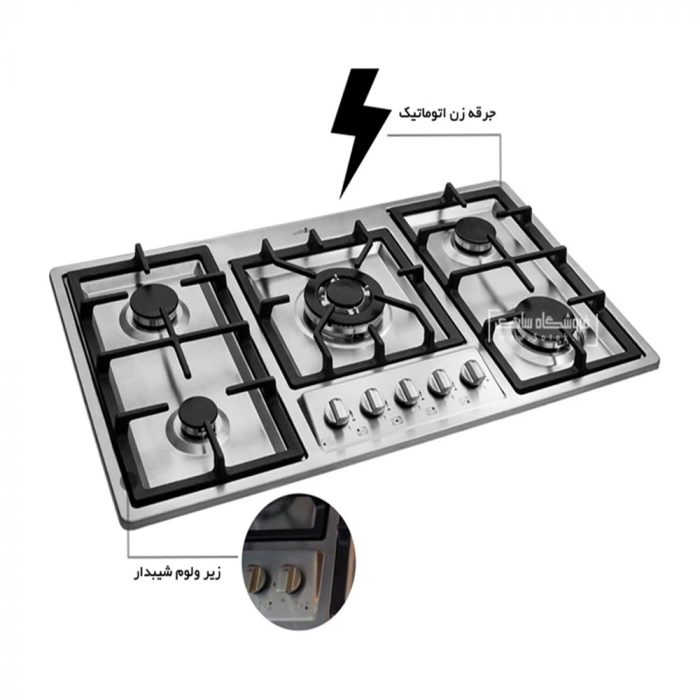 اجاق گاز صفحه ای اخوان مدل Gi135