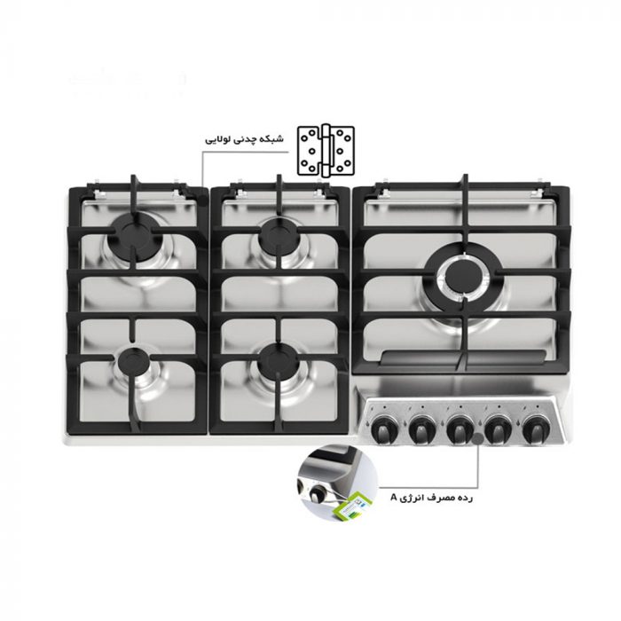 اجاق گاز صفحه ای آلتون مدل S516