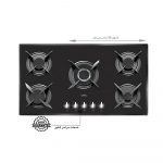 اجاق گاز صفحه ای کن مدل IG8503
