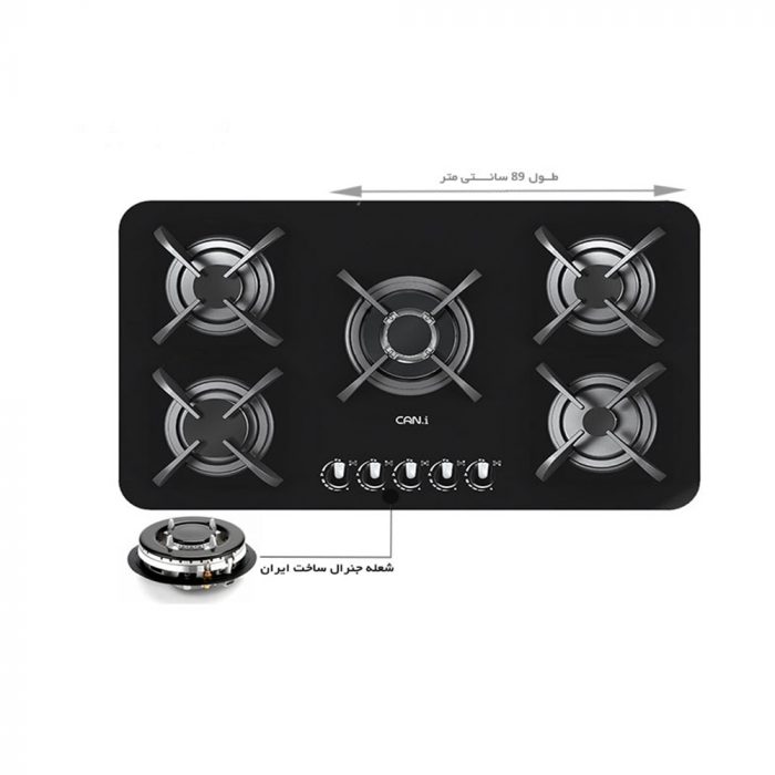 اجاق گاز صفحه ای کن مدل IG8507