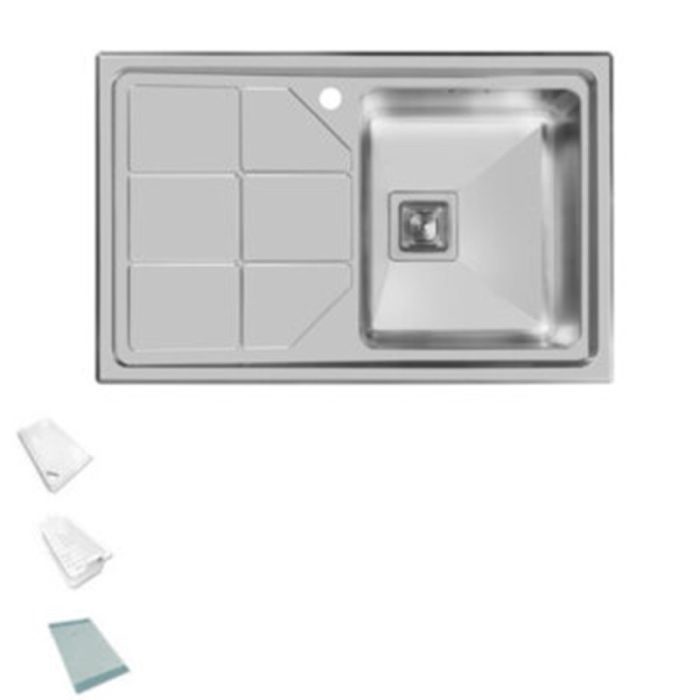 سینک اخوان توکار کد 316 چپ لگن