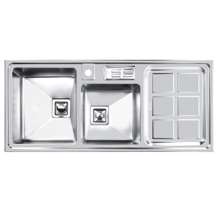 سینک اخوان توکار کد 318s چپ لگن