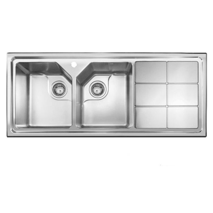 سینک اخوان توکار کد 324s چپ لگن