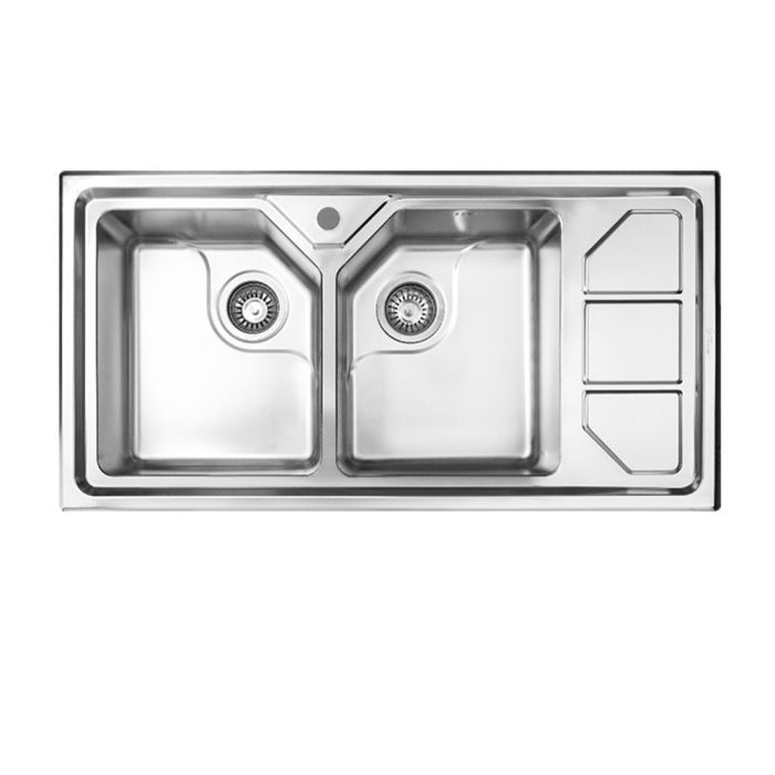 سینک اخوان توکار کد 326s چپ لگن