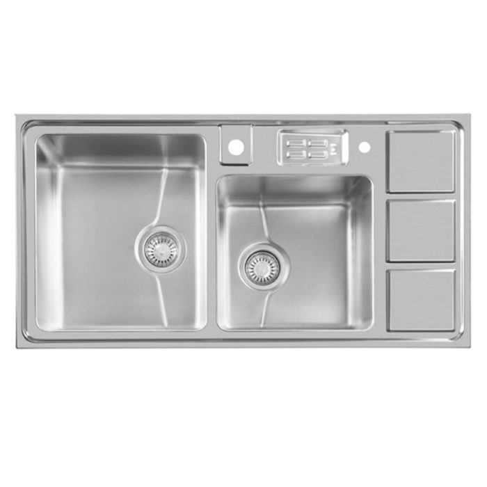 سینک اخوان توکار کد 328 راست لگن