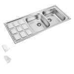 سینک اخوان توکار کد 368s راست لگن