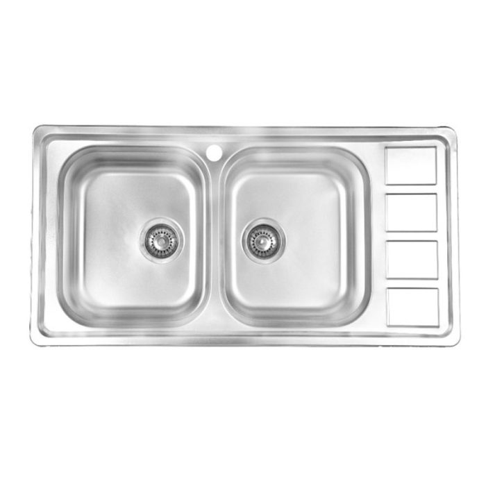 سینک اخوان توکار کد 373s چپ لگن