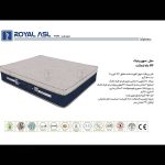 تشک رویال اصل سوپر طبی فنری پد دار دونفره ۱۲سال ضمانت سایز160*200