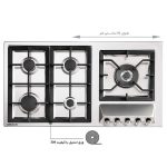 گاز استیل البرز مدل S5909
