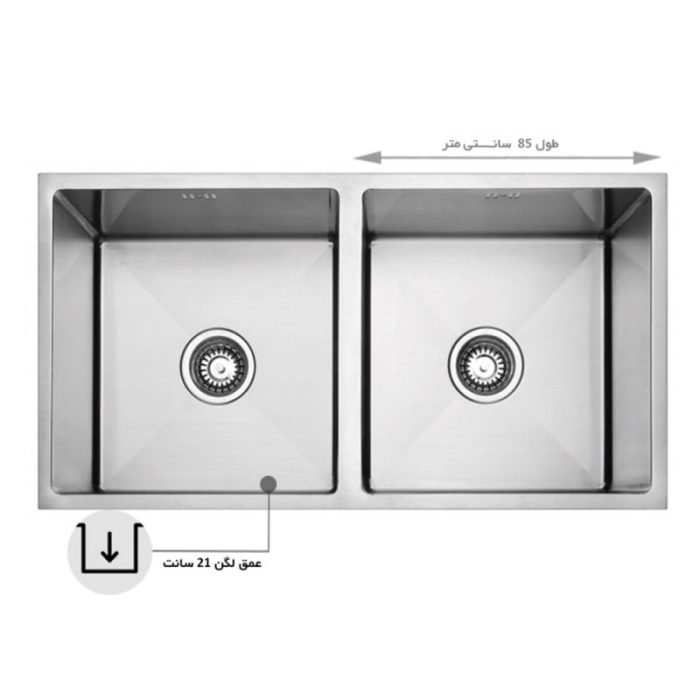 سینک بیمکث مدل BS725 کورین