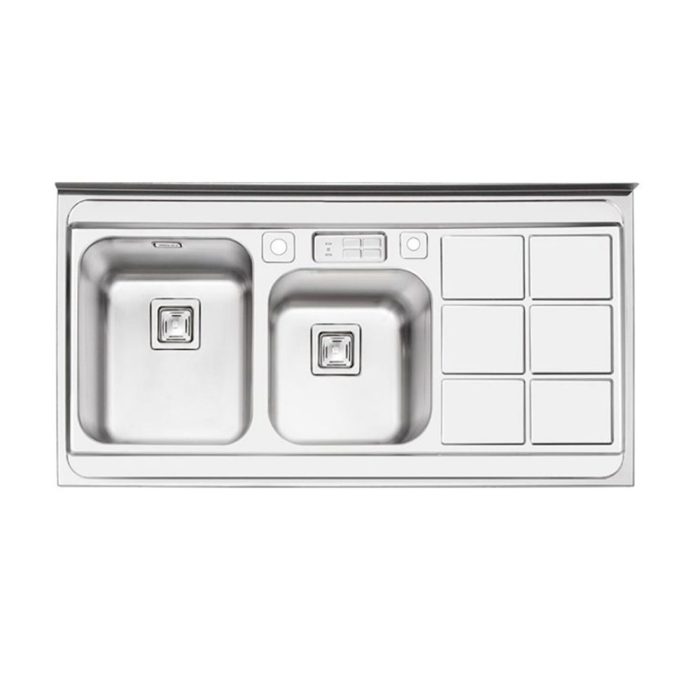 سینک ایلیا استیل مدل 1065 روکار چپ لگن
