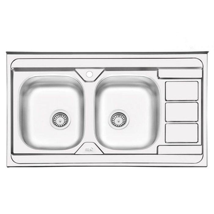 سینک ایلیا استیل مدل 3051 روکار چپ لگن