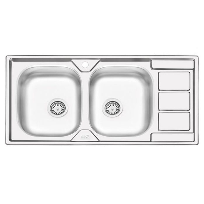 سینک ایلیا استیل مدل 4051 توکار راست لگن