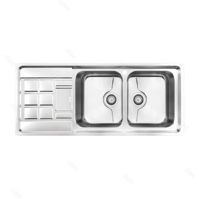 سینک توکار میکس پلاس مدل 8022P چپ لگن