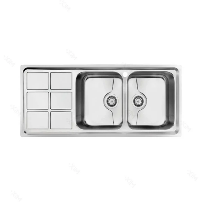 سینک توکار میکس پلاس مدل 8032P راست لگن