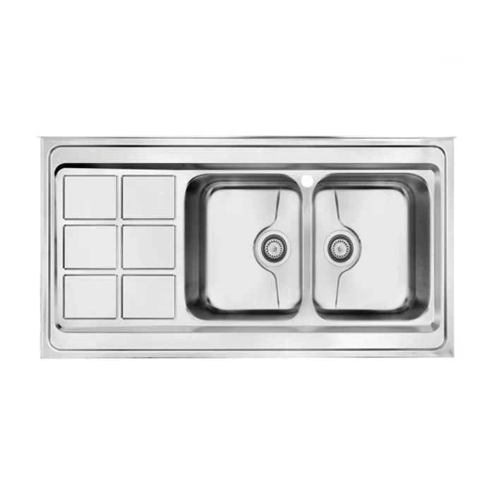 سینک روکار میکس پلاس مدل 9032P چپ لگن