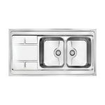 سینک میکس پلاس مدل 9052P روکار راست لگن